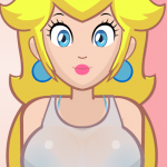 Super Princess Peach Bonus Game - Adult Game